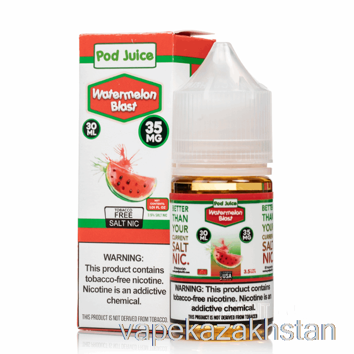 Vape Kazakhstan Watermelon Blast - Pod Juice - 30mL 35mg